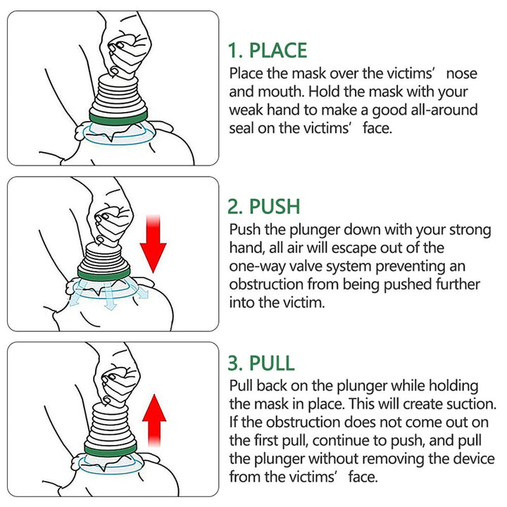 First Aid Choking Device